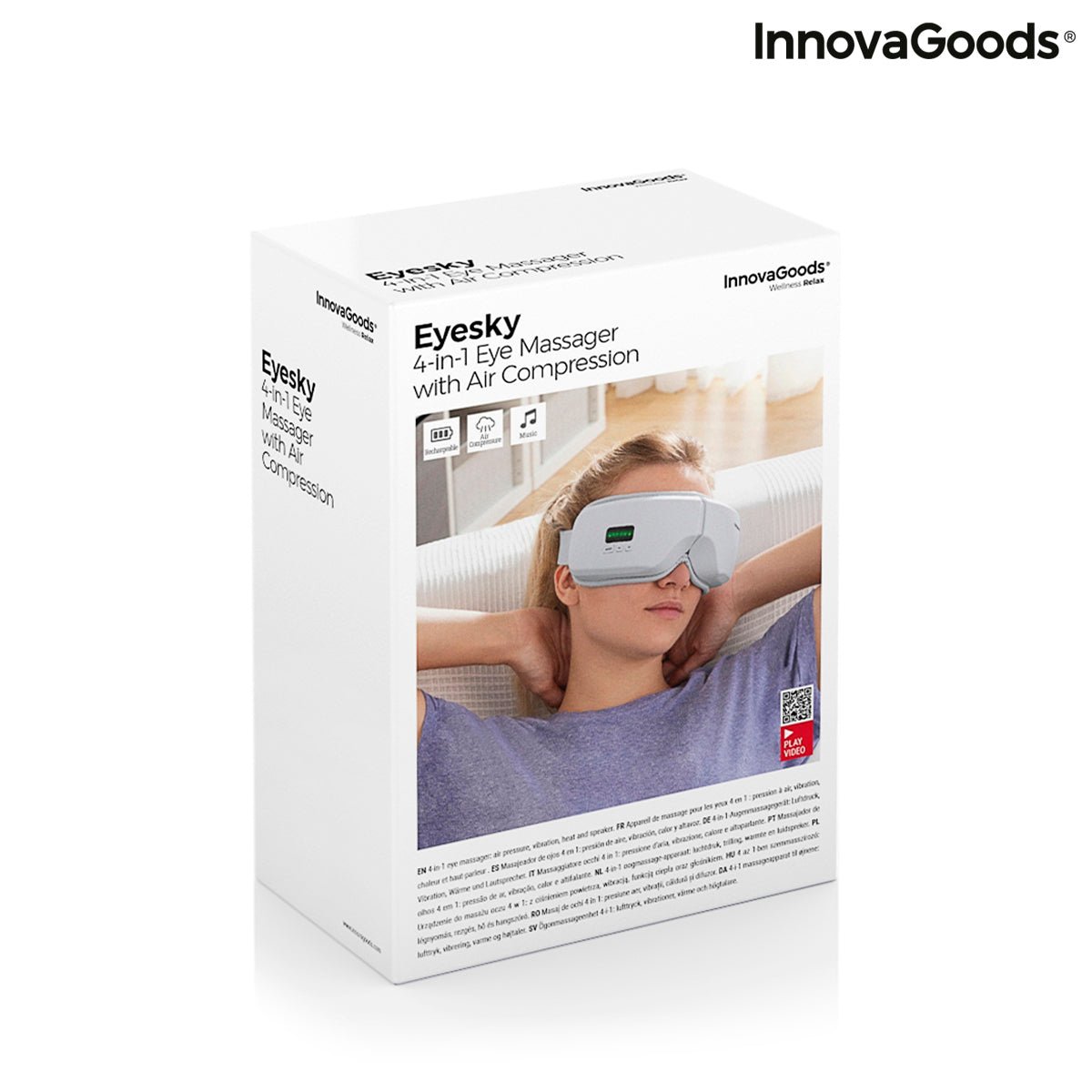 4 - In - 1 Eye Massager with Air Compression Eyesky InnovaGoods - Wow Store