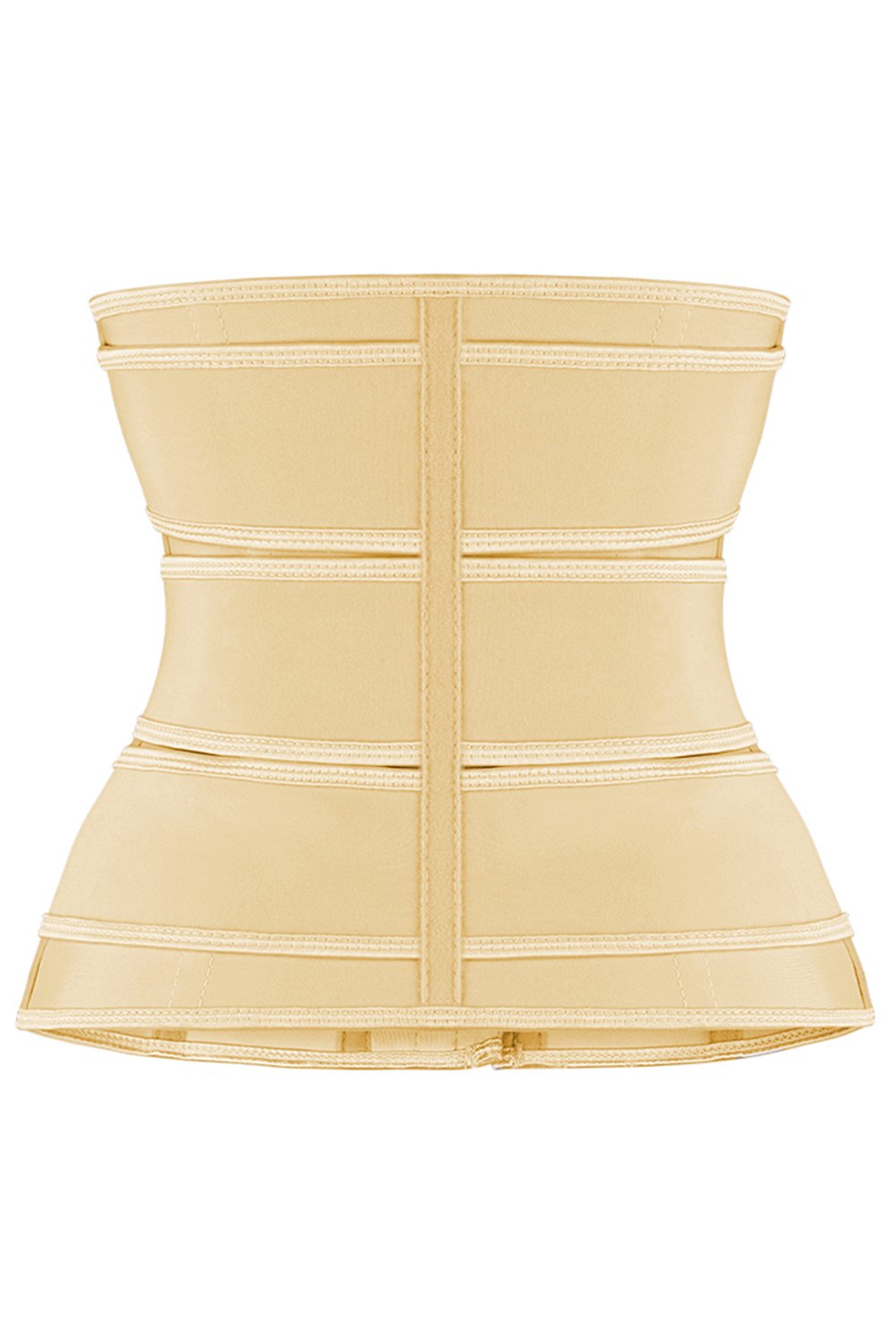 9 Steel Bones Latex Belt Waist Trainer with Hook | Wow Store