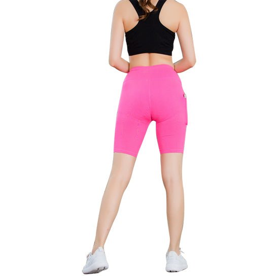 All Seasons Yoga Shorts Stretchable With Phone Pocket - Wow Store