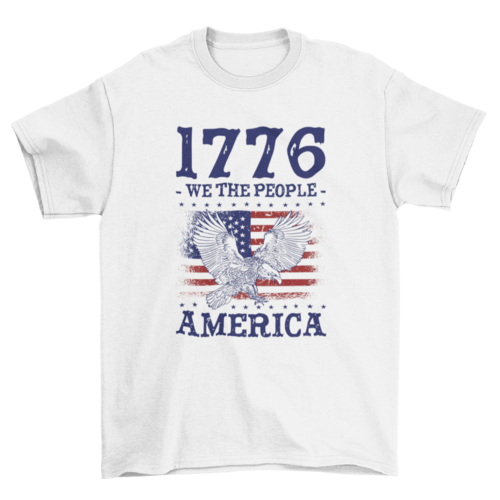 🦅 American Pride 1776 T-Shirt | Wow Store - Wow Store