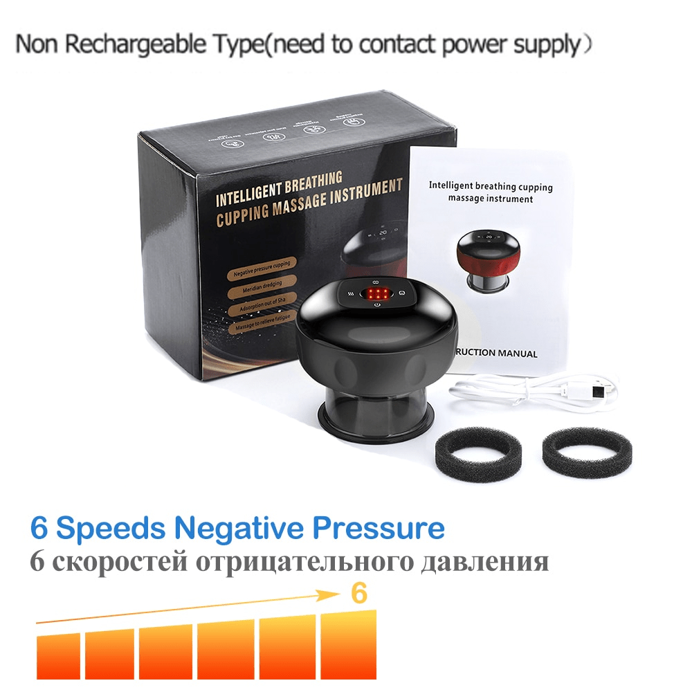 Anti-cellulite therapy massager deluxe package with all components and detailed product information - Wow Store