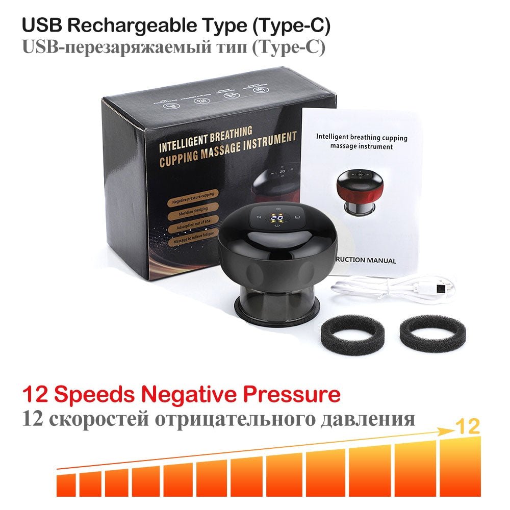 Anti-cellulite massager device with instruction manual and safety guide - complete product overview - Wow Store