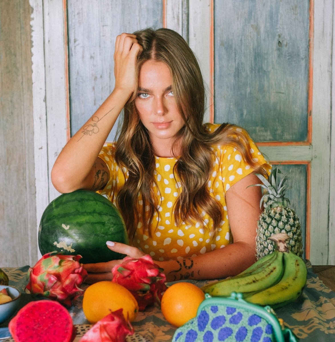 ARNOLDI Organic Cotton Shirt, in Golden Saffron - Wow Store