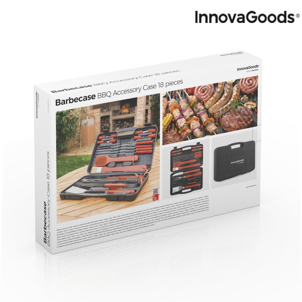 Barbecue Case Barbecase InnovaGoods 18 Pieces - Wow Store
