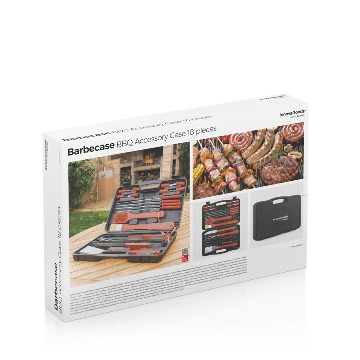 Barbecue Case Barbecase InnovaGoods 18 Pieces - Wow Store