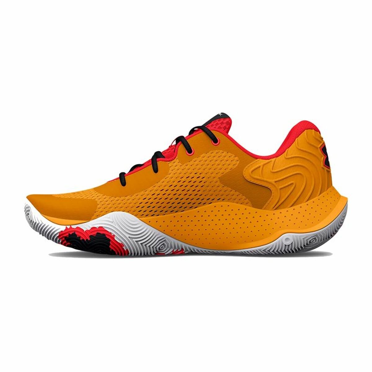 Basketball Shoes for Adults Under Armour Spawn 4 Orange Men - Wow Store