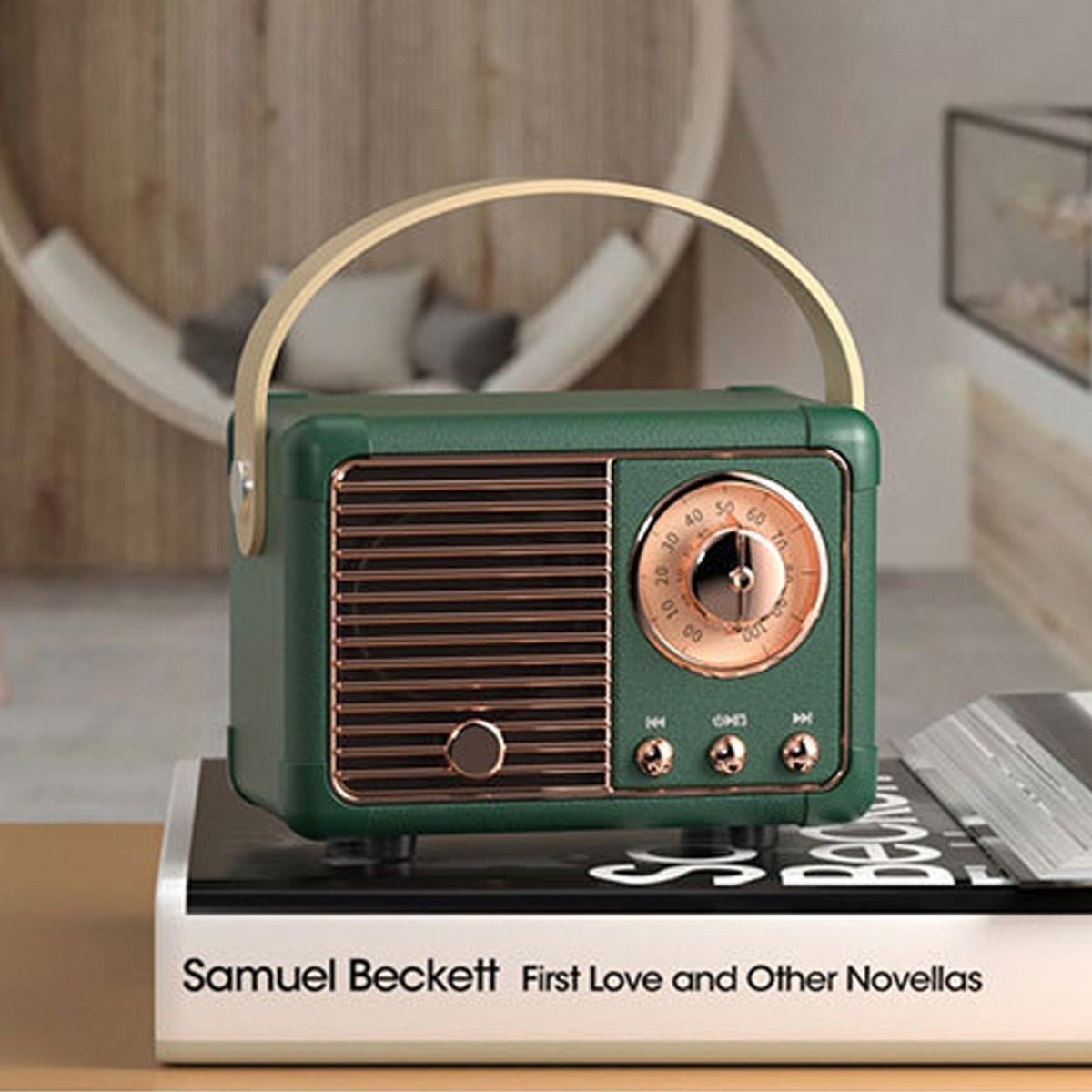 Bluetooth Compact Retro Speakers with Radio - Wow Store