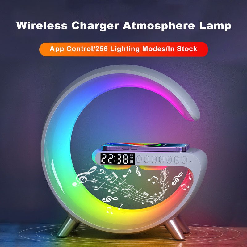 Bluetooth Speaker Wireless Charger Lamp - Wow Store