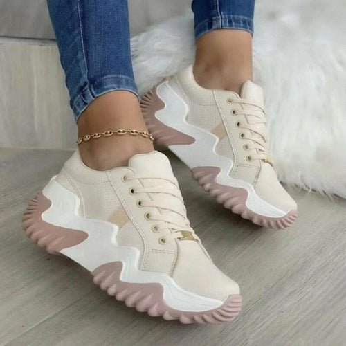Breathable Vulcanized Women Shoes Casual Platform Sneakers - Wow Store