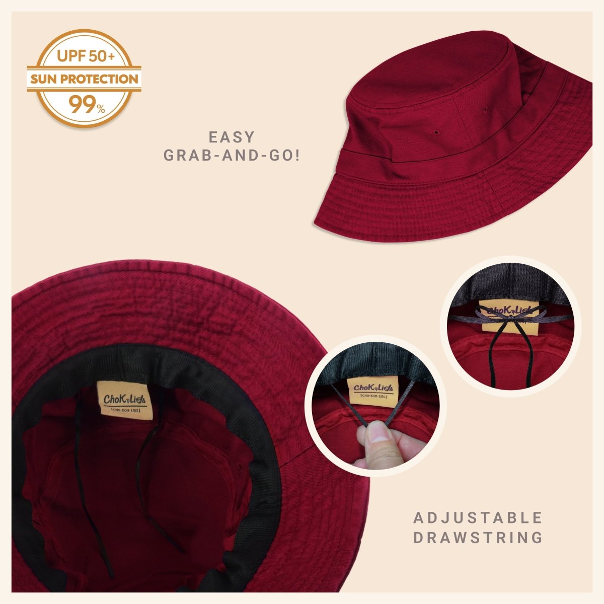 Classic Washed Cotton Bucket Hat - Wow Store