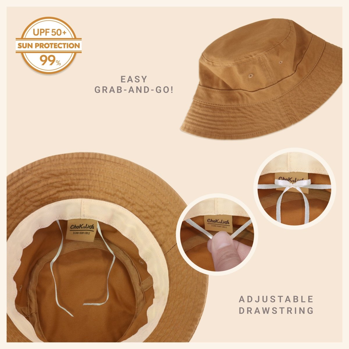 Classic Washed Cotton Bucket Hat - Wow Store