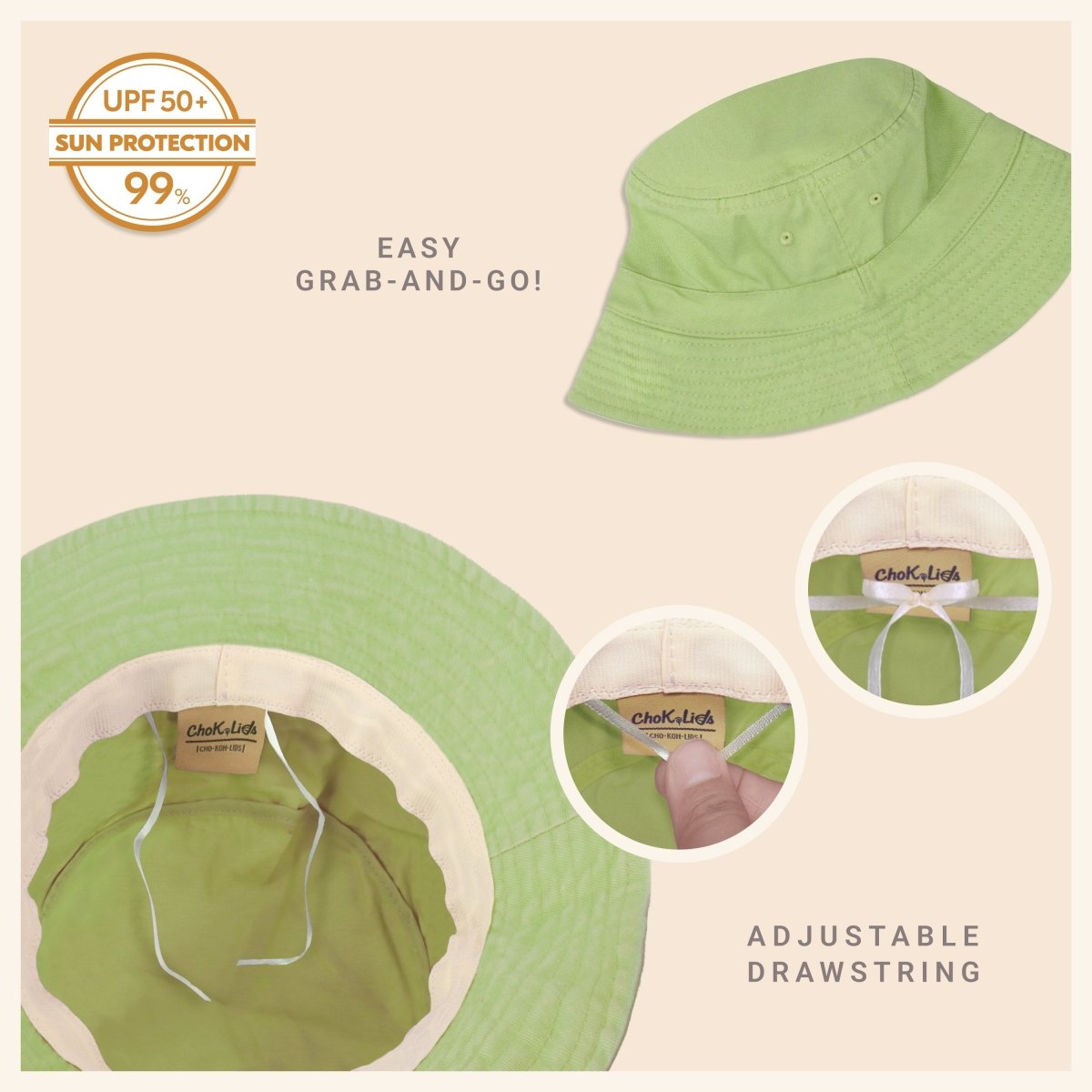 Classic Washed Cotton Bucket Hat - Wow Store