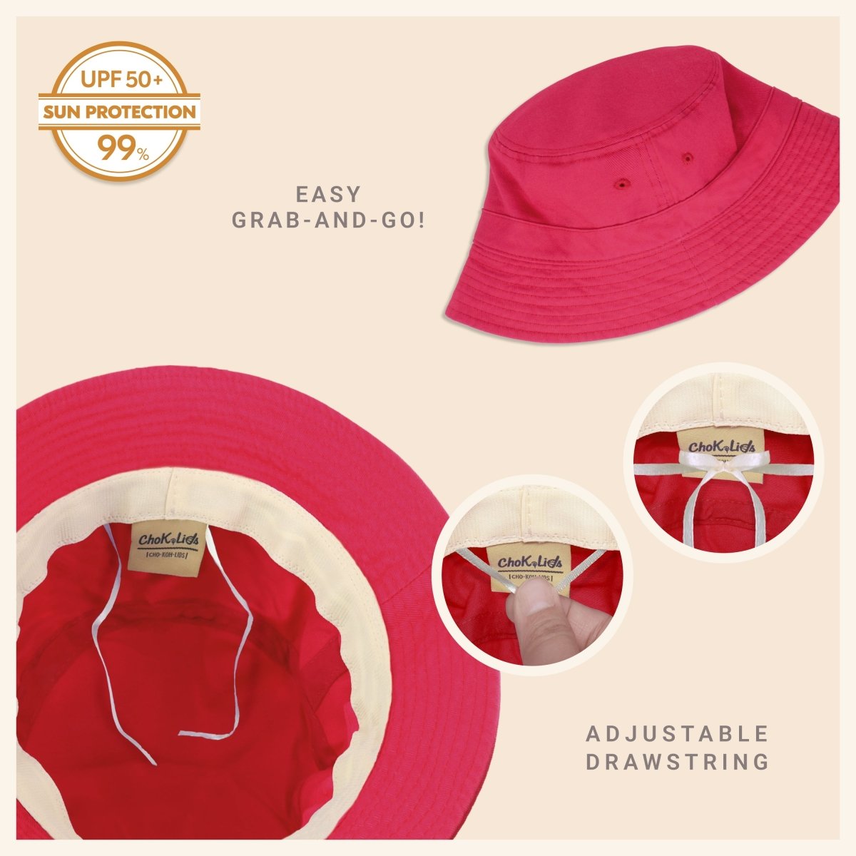 Classic Washed Cotton Bucket Hat - Wow Store