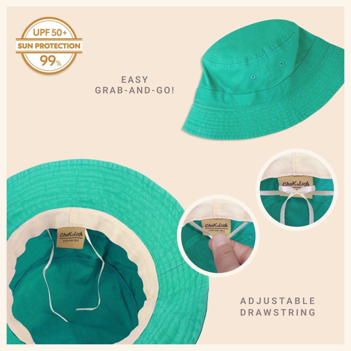Classic Washed Cotton Bucket Hat - Wow Store