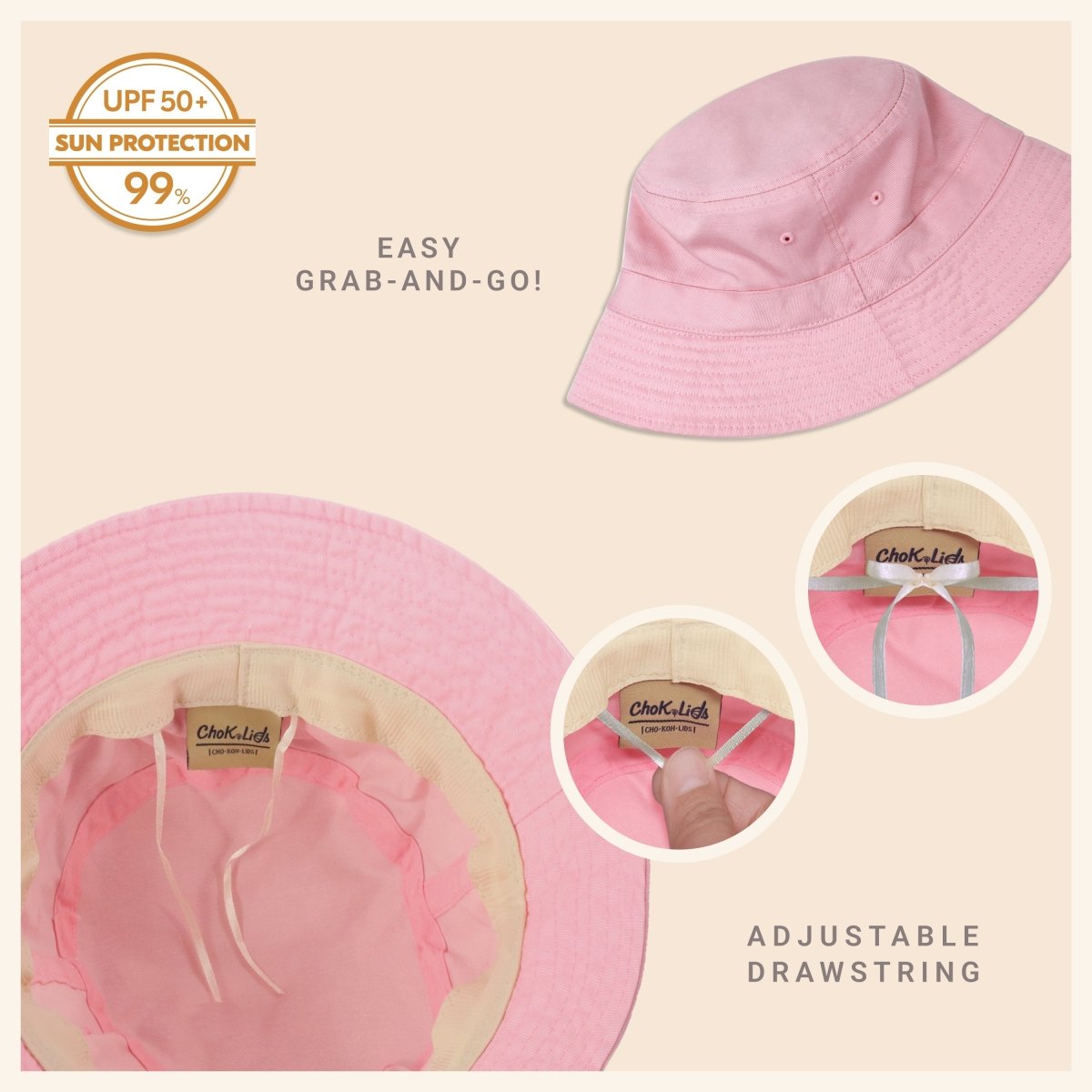 Classic Washed Cotton Bucket Hat - Wow Store