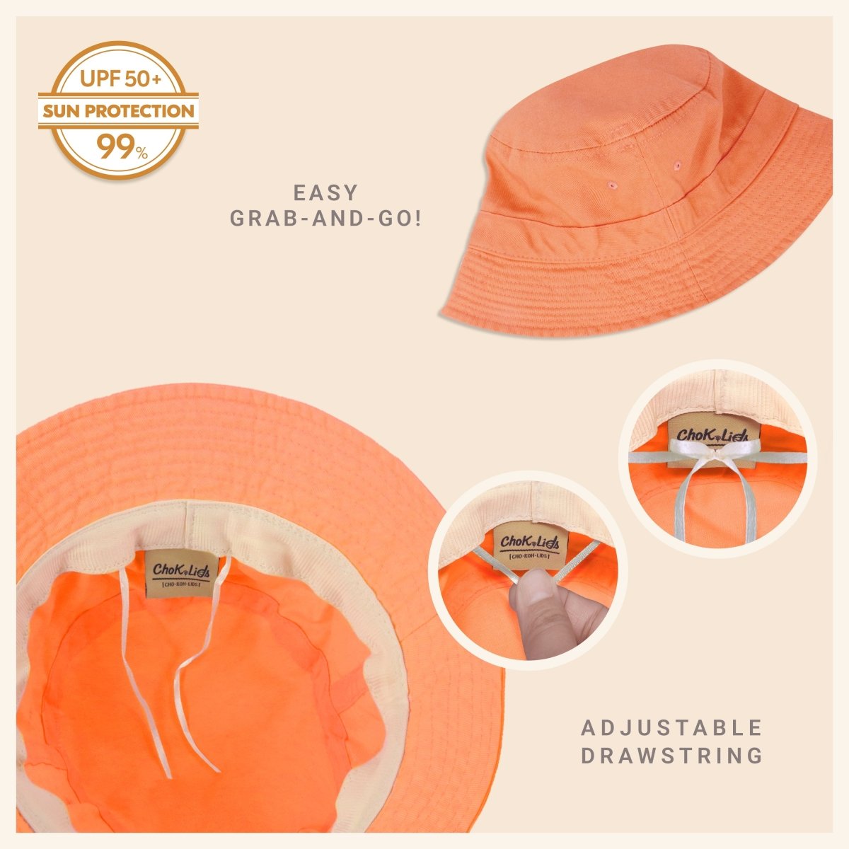 Classic Washed Cotton Bucket Hat - Wow Store