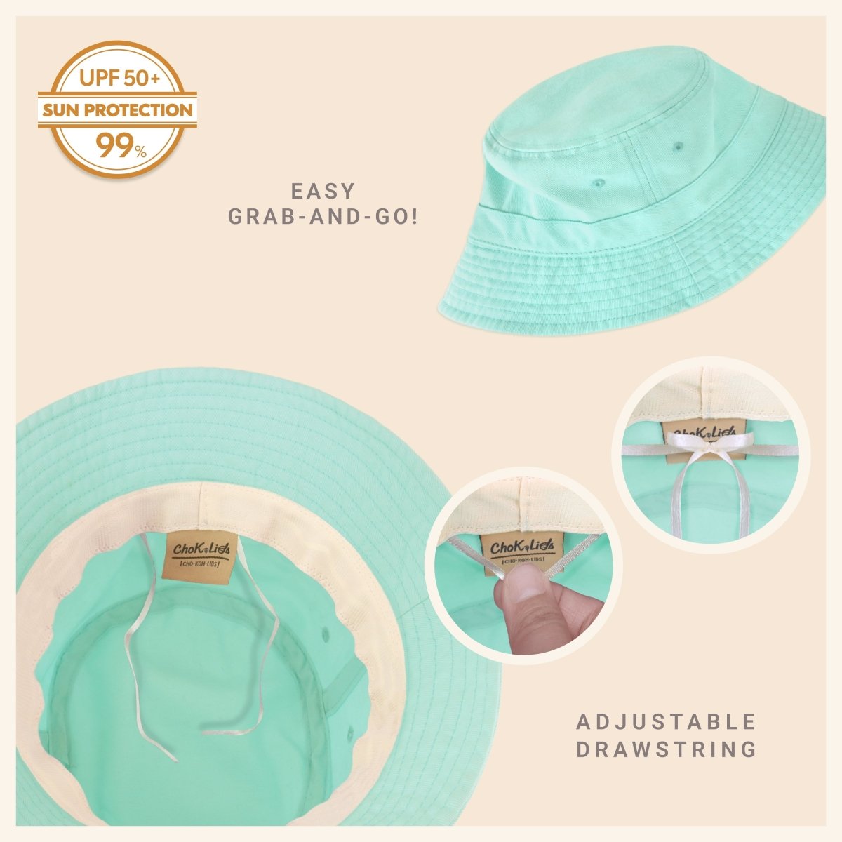 Classic Washed Cotton Bucket Hat - Wow Store