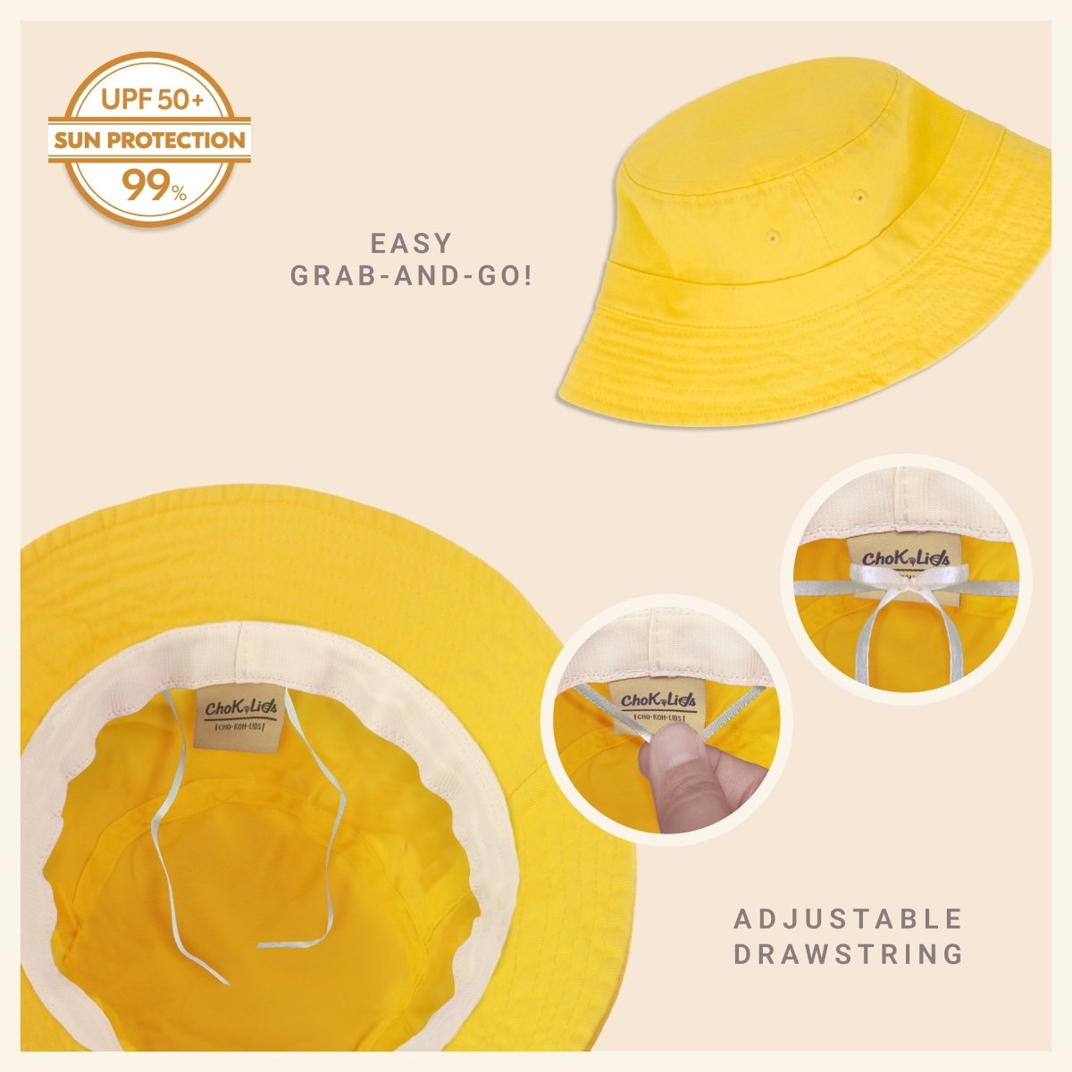 Classic Washed Cotton Bucket Hat - Wow Store