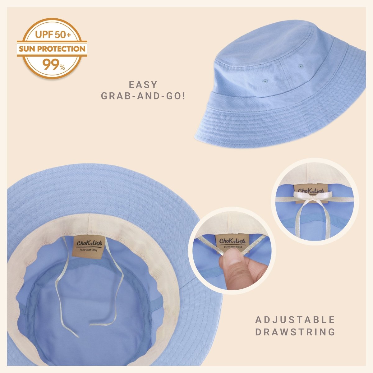 Classic Washed Cotton Bucket Hat - Wow Store