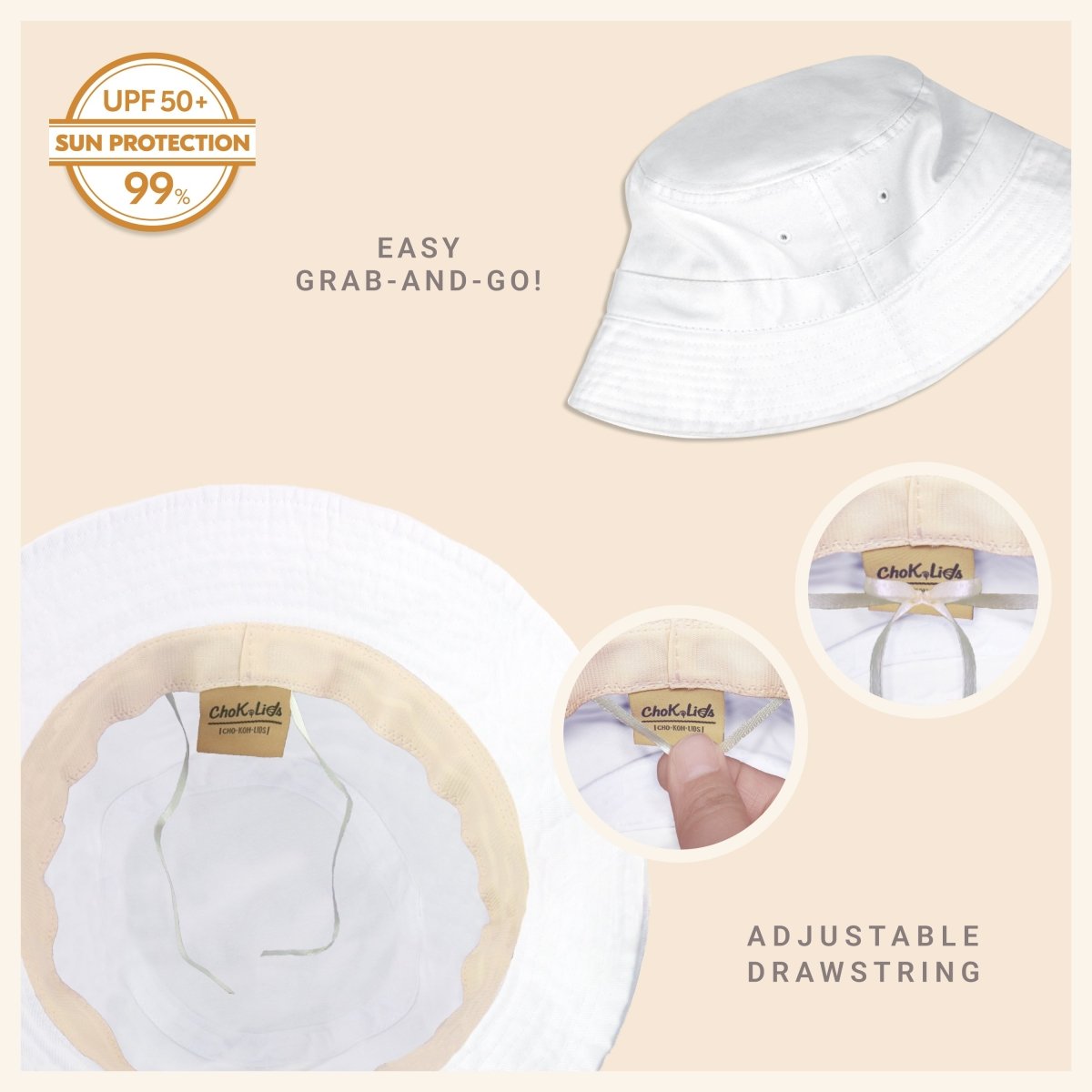 Classic Washed Cotton Bucket Hat - Wow Store