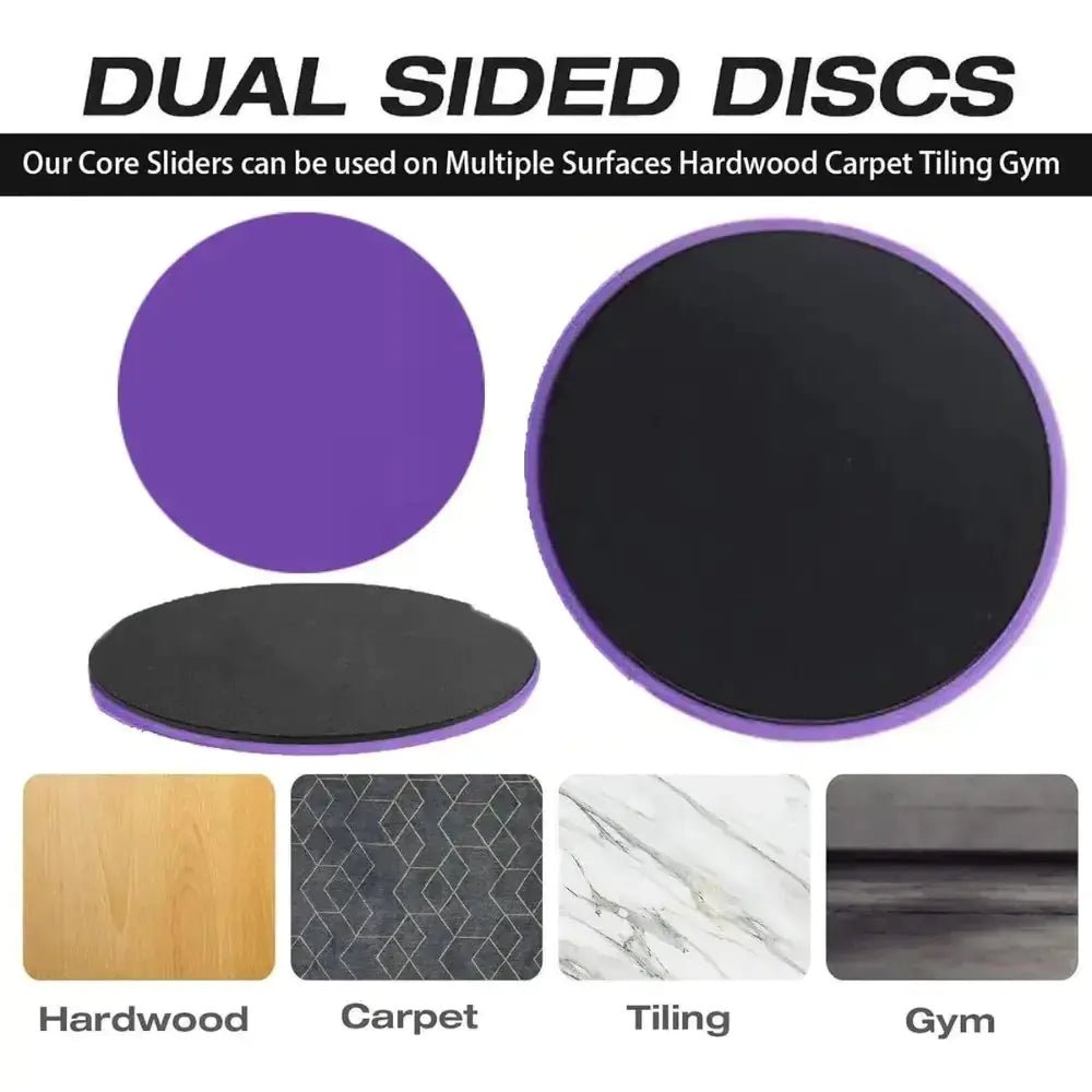 Core Exercise Sliders Set of 2 - Wow Store