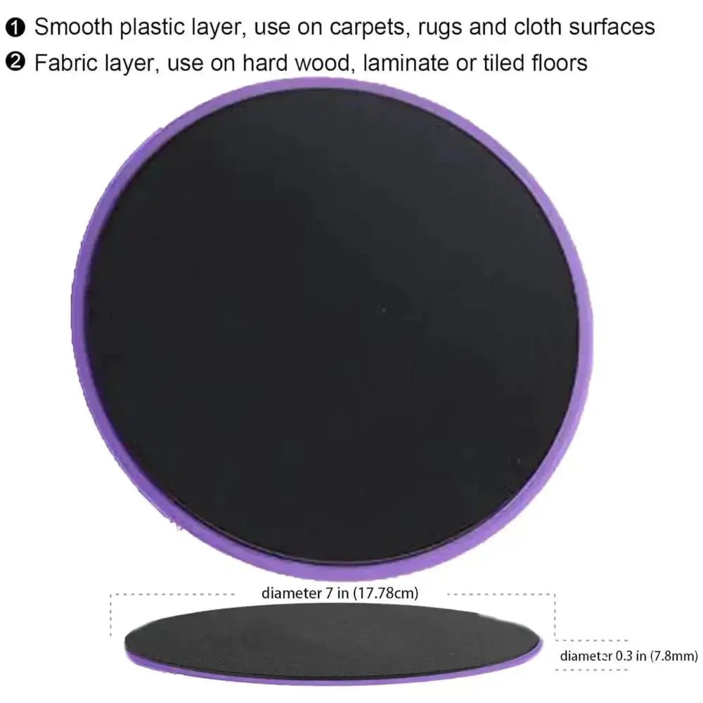 Core Exercise Sliders Set of 2 - Wow Store