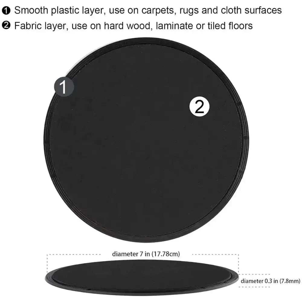 Core Exercise Sliders Set of 2 - Wow Store