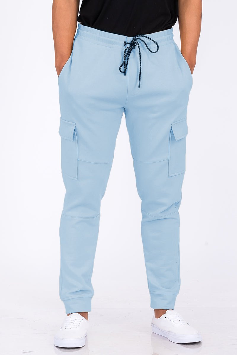 Cotton Blend Cargo Joggers - Wow Store