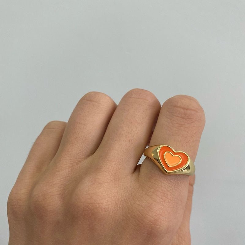 Creative Love Heart Ring - Wow Store