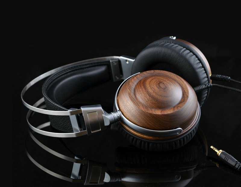 DIY 50mm Wood HIFI Headphones - Wow Store