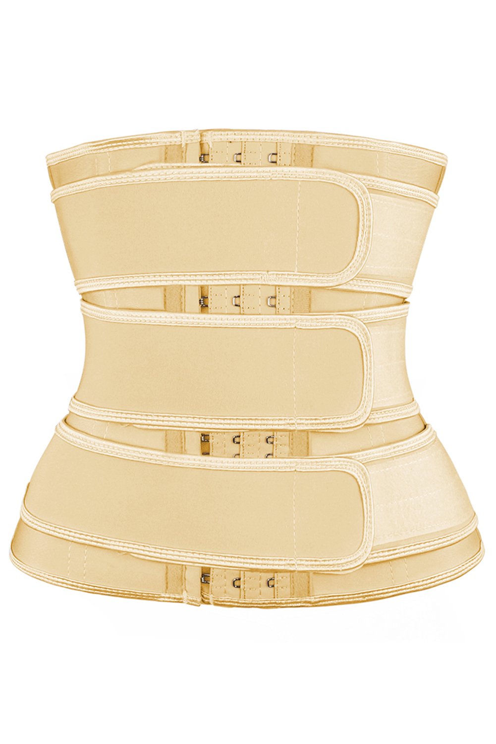 9 Steel Bones Latex Belt Waist Trainer with Hook | Wow Store