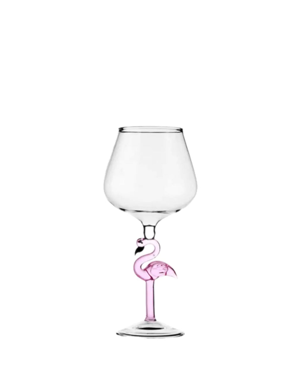Flamingo Wine Glass - Wow Store