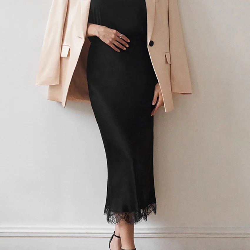 French Lace Stitching Skirt - Wow Store