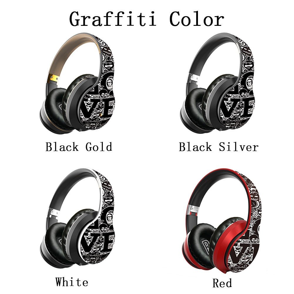 Graffiti Wireless Bluetooth Headphones | Wow Store - Wow Store