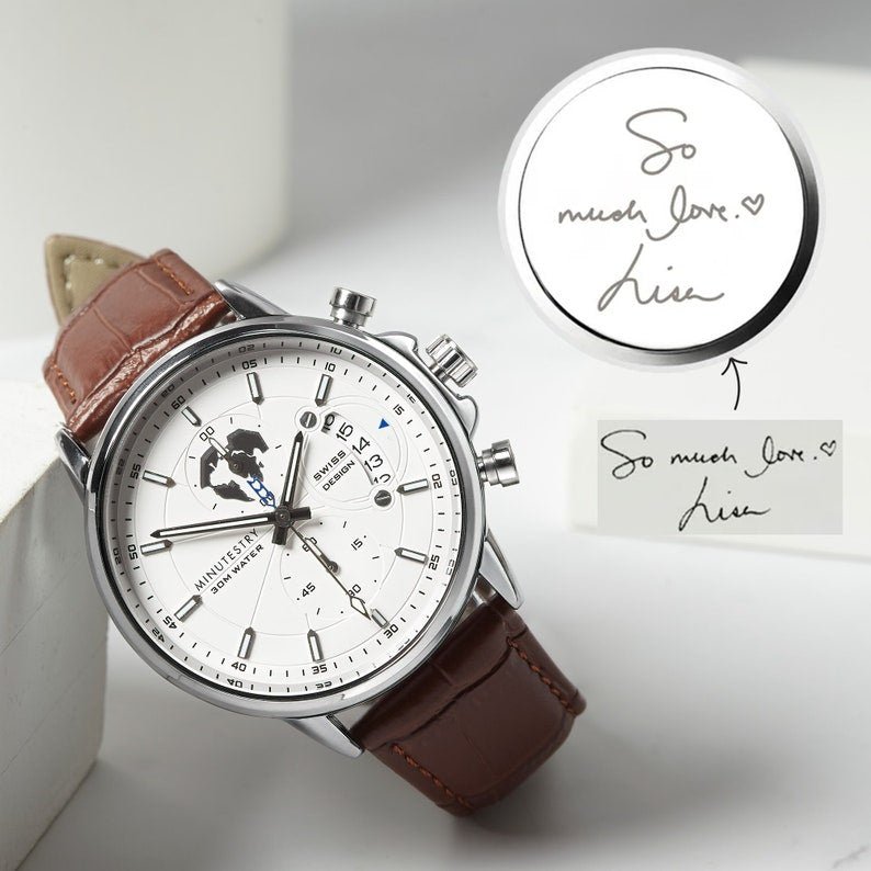Handwriting Gifts for Groom, Groom Watch, Wedding Watch for Groom - Wow Store