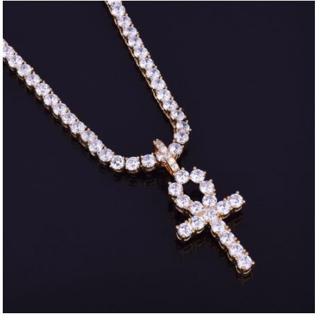 HOLYGRAIL 3MM Tennis CZ Ankh Cross Bundle | Wow Store - Wow Store