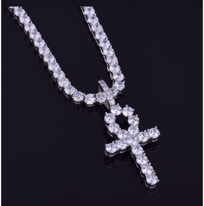 HOLYGRAIL 3MM Tennis CZ Ankh Cross Bundle | Wow Store - Wow Store