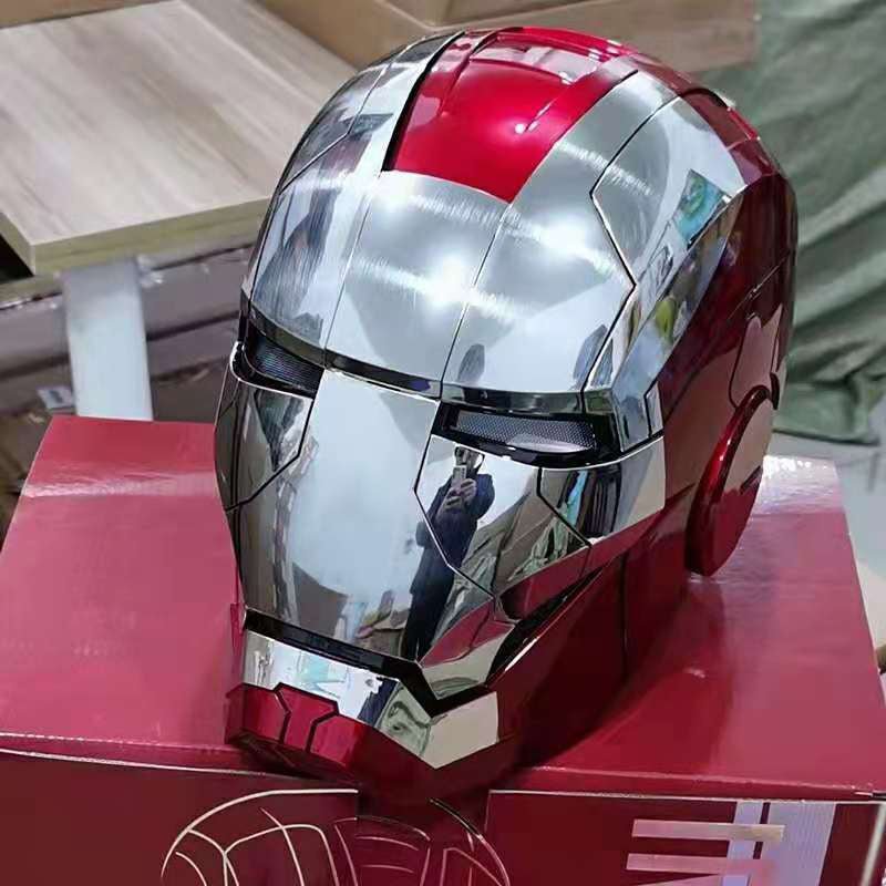 Iron Man Helmet Remote & Voice Control Electric Iron Man Helmet - Wow Store