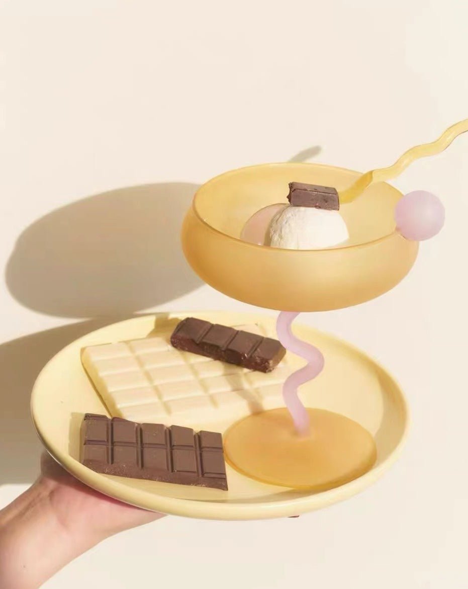 Jelly Bean Wine Glass - Whimsical Eclectic Dopamine Cocktail Coupe - Wow Store