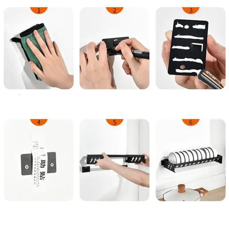 Kitchen Wall Mounted Dish Drying Rack - Wow Store