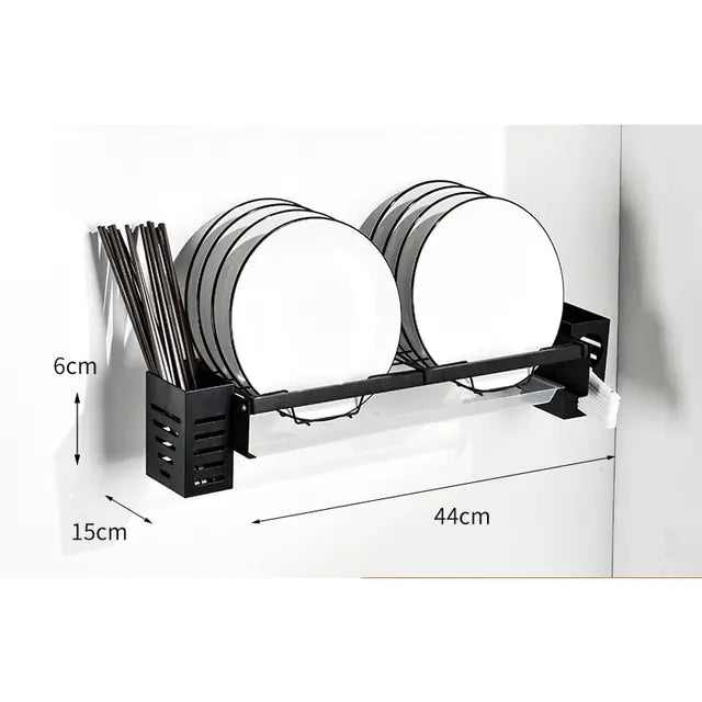 Kitchen Wall Mounted Dish Drying Rack - Wow Store