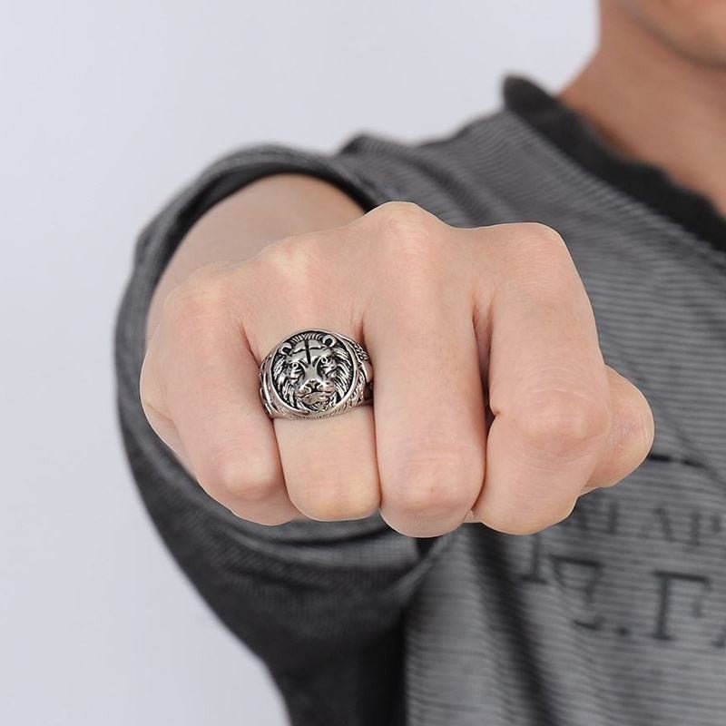 Lion Head Rings - Wow Store