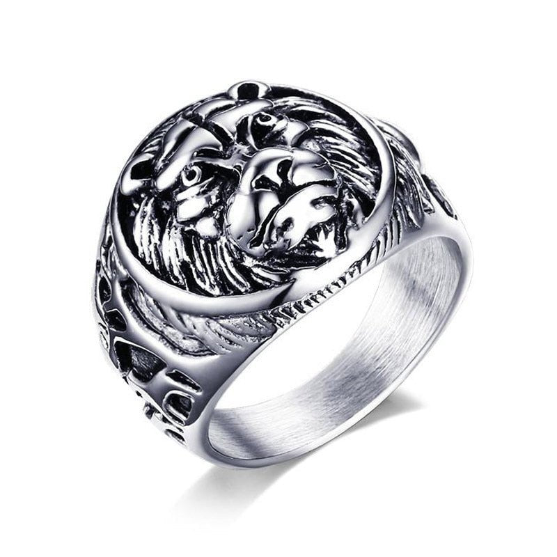 Lion Head Rings - Wow Store