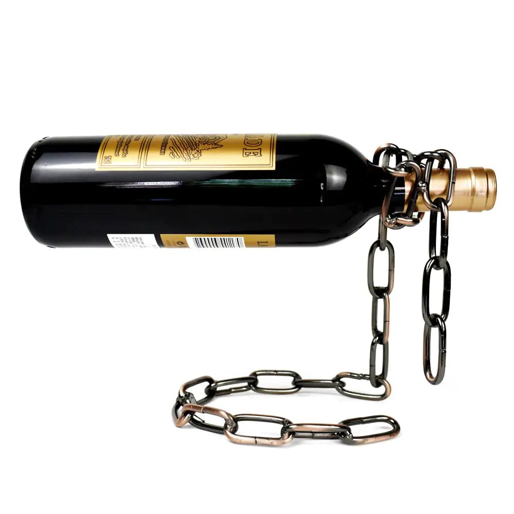 Magic Iron Chain Wine Bottle Holder - Wow Store
