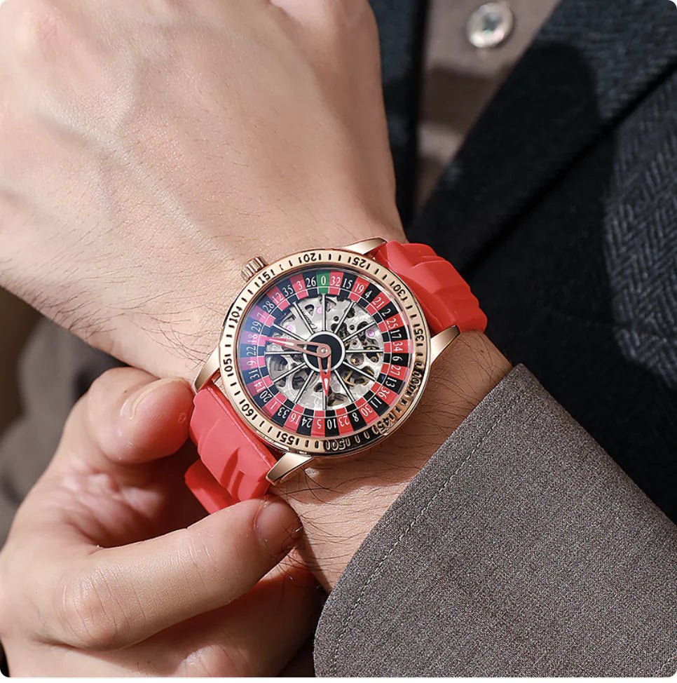 Men's Automatic Waterproof Mechanical Roulette Royale Watch - Wow Store