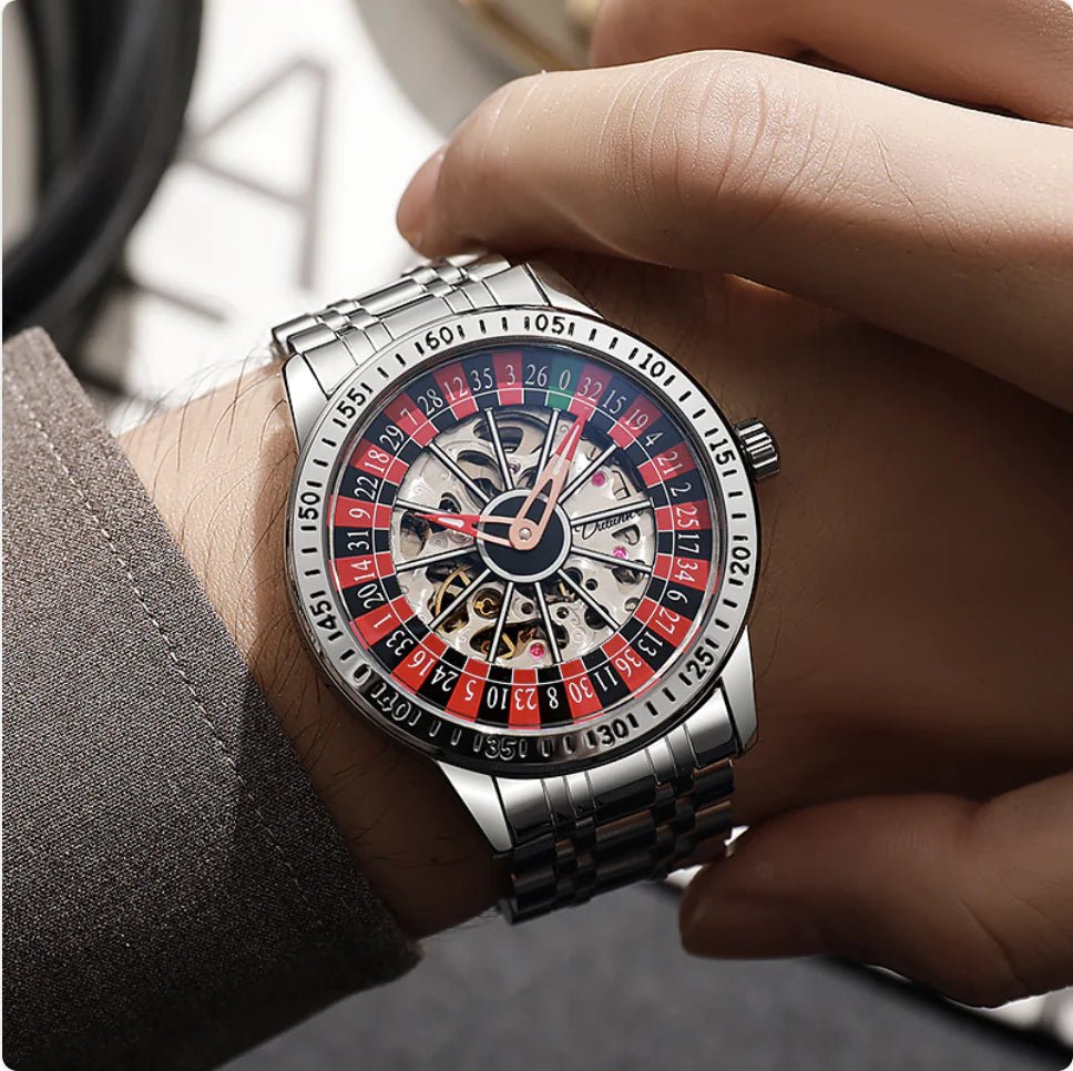 Men's Automatic Waterproof Mechanical Roulette Royale Watch - Wow Store