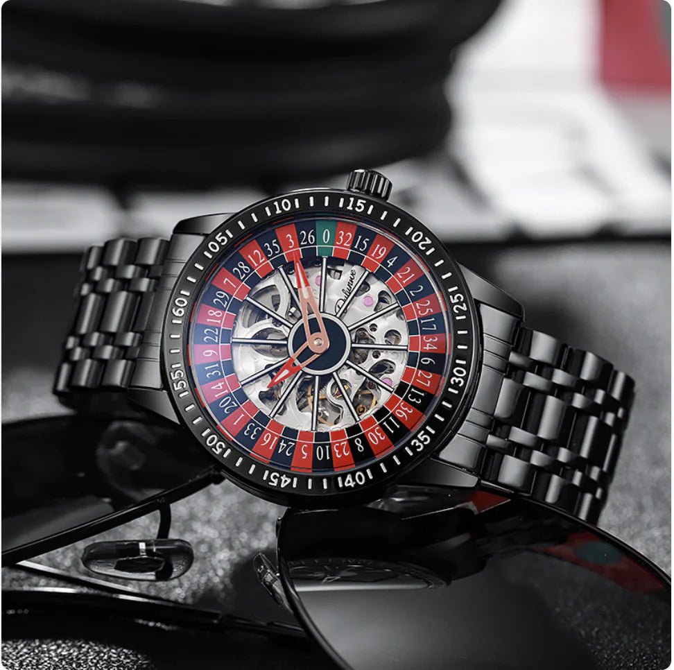 Men's Automatic Waterproof Mechanical Roulette Royale Watch - Wow Store