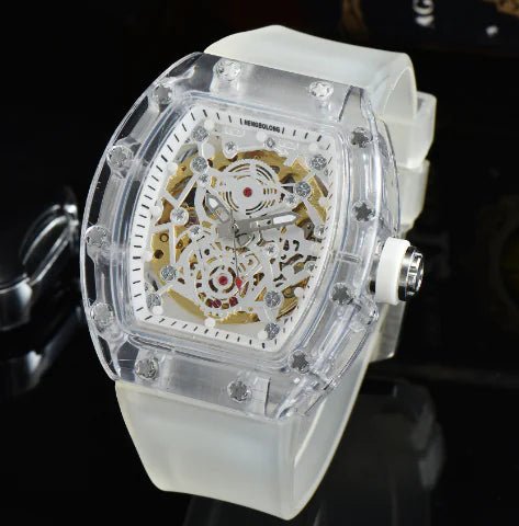 Men's New Automatic Waterproof Hollow Mechanical Watch - Wow Store