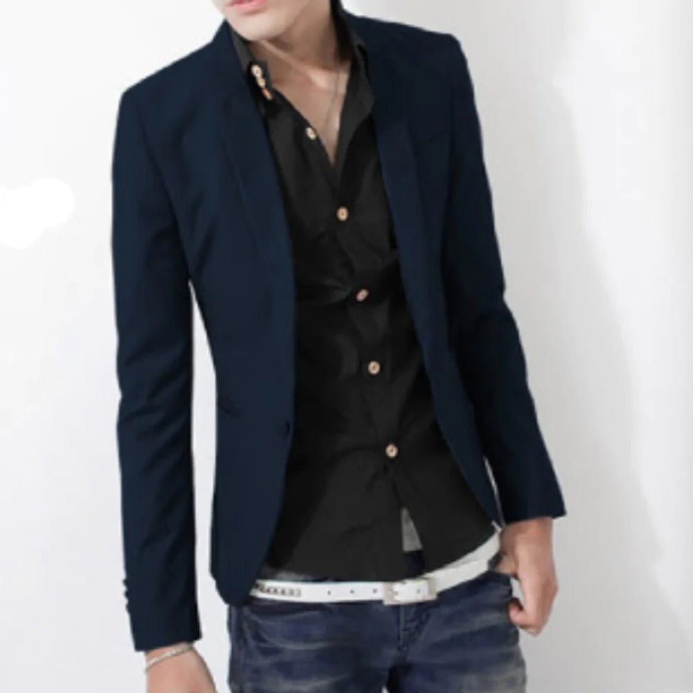Mens Slim Fit Casual Blazer - Wow Store