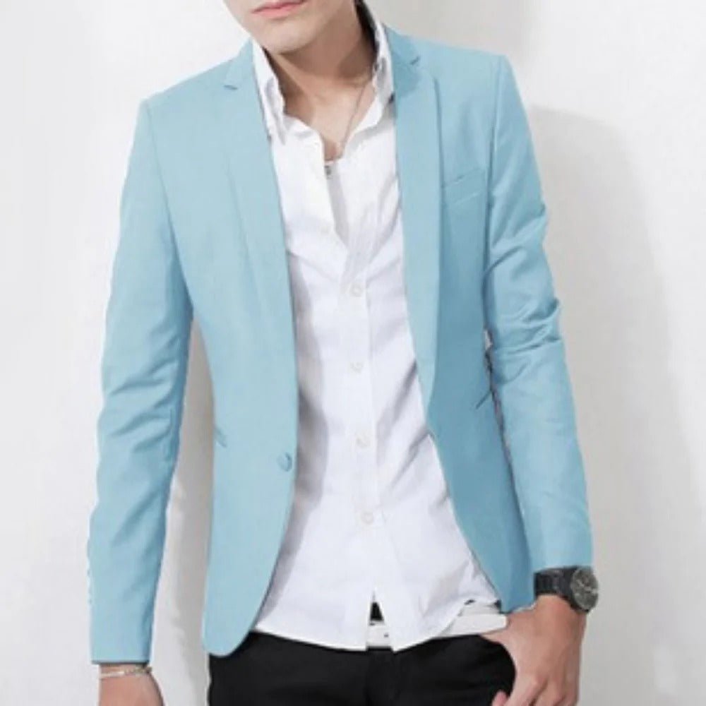 Mens Slim Fit Casual Blazer - Wow Store